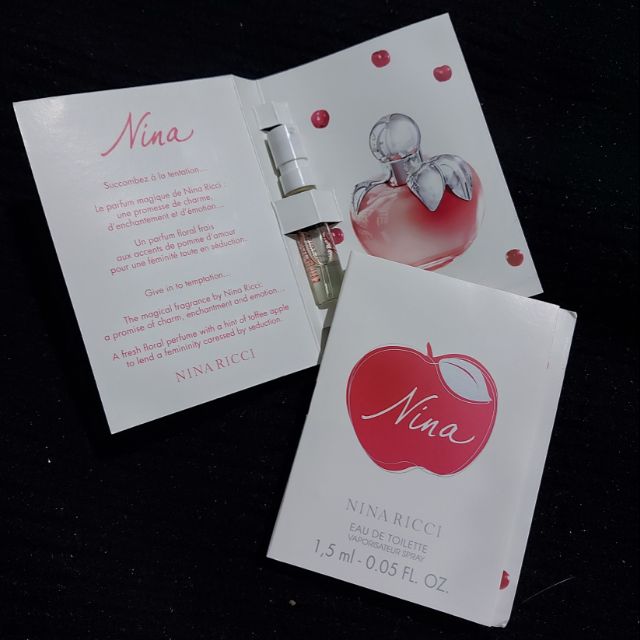 [ Vial 1.5ml ] Mẫu Thử Nước Hoa Nữ Nina Ricci  EDT