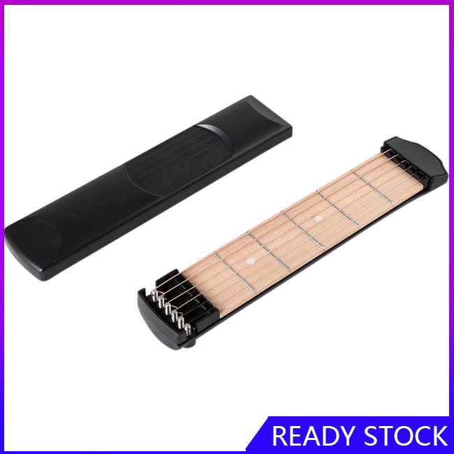 FL【COD Ready】Tay cầm đàn guitar 6 dây bỏ túi hỗ trợ luyện tập cho người mới bắt đầu