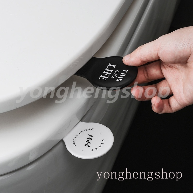 Tay nắm nâng nắp bồn vệ sinh chống vi khuẩn phong cách Bắc Âu
