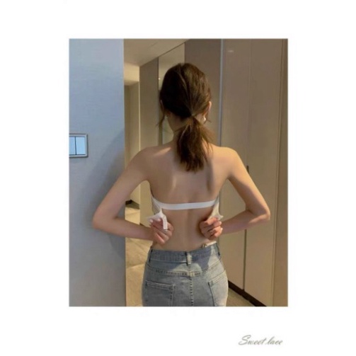 Áo chống tụt ren quyến rũ lót mềm Nội y xanh chất đẹp deal xịn sexy