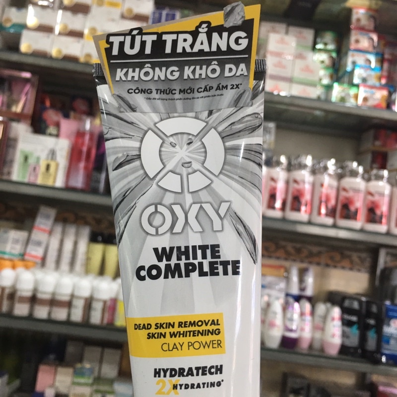 Kem rửa mặt tút sáng da - Oxy White Complete
