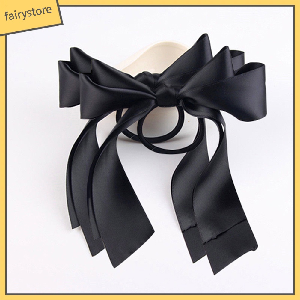 Set 2 dây buộc tóc thắt nơ xinh xắn cho nữ