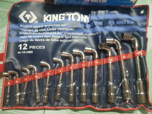 bộ điếu lỗ kingtony chính hãng 12 chi tiết