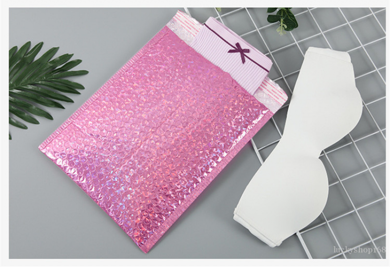 5 Túi bong bóng phim laser, túi gói hàng chống sốc