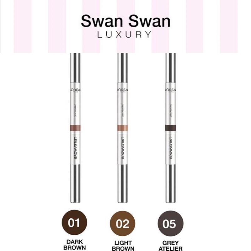 Chì Kẻ Mày Loreal Super Line 3 in 1