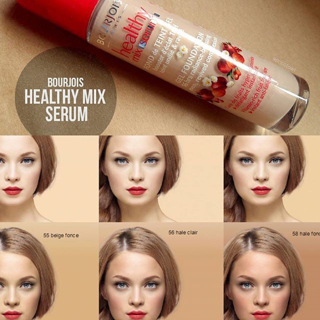 KEM NỀN BOURJOIS HEALTHY MIX SERUM GEL FOUNDATION (30ML) NHẬP KHẨU CHÍNH HÃNG