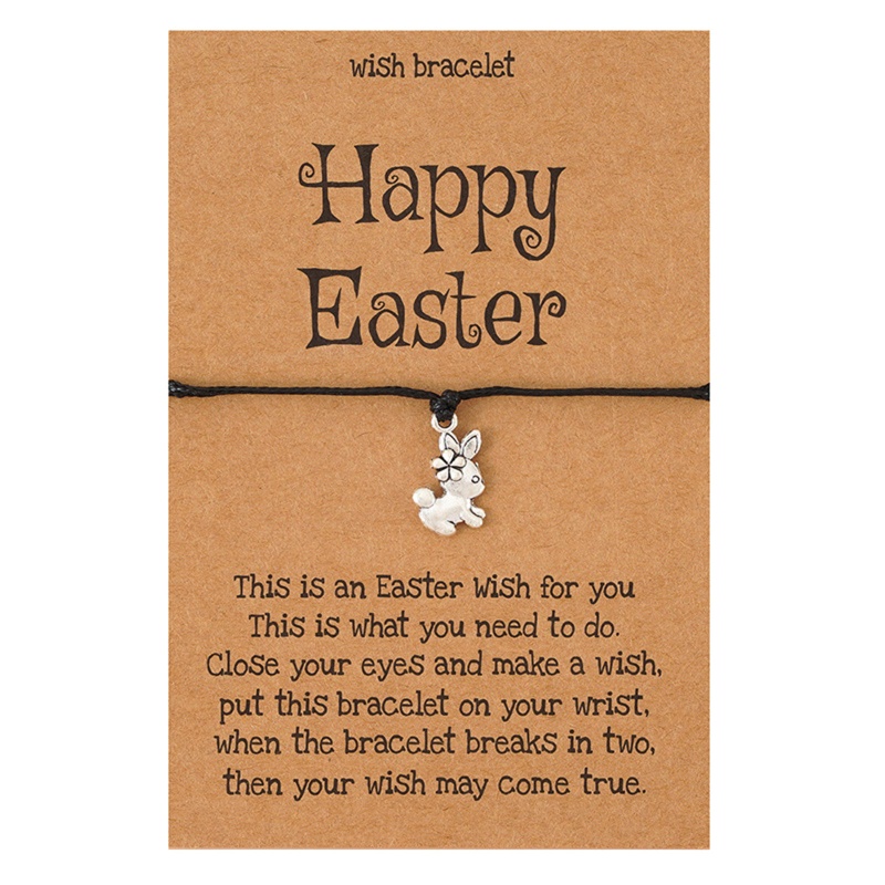 Vòng Tay Tình Bạn Mặt Hình Thỏ Dễ Thương