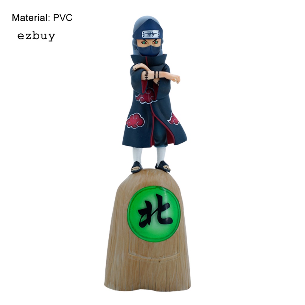 Đồ trang trí Nhân Vật Hoạt Hình Kakuzu Uchiha Obito Hidan Deidara Bằng PVC Để Bàn Trang Trí