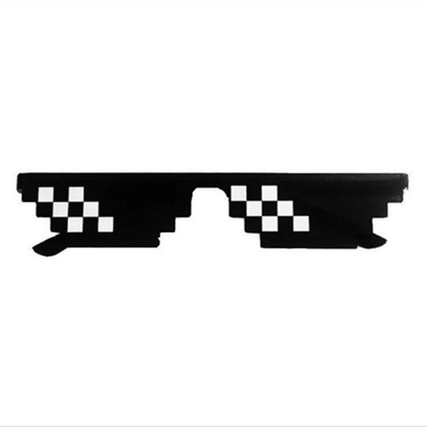 Mosaic Pixel Glasses Sunglasses Practical Coded Sunglasses Birthday Gift