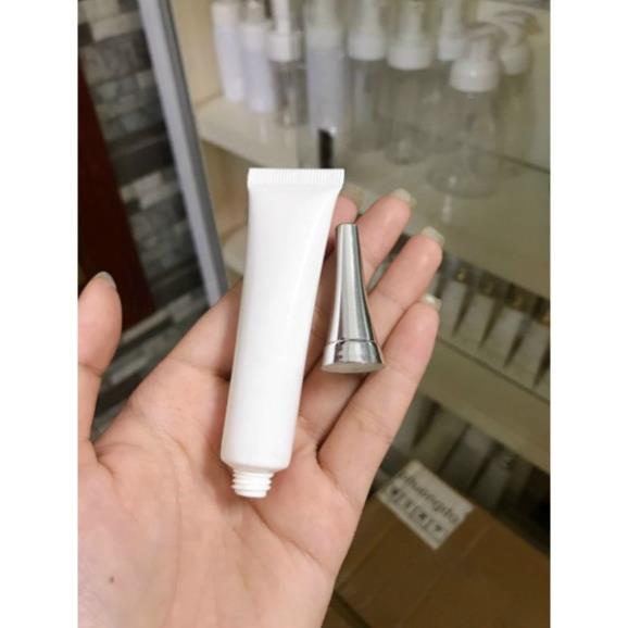 Tuýp Chiết Mỹ Phẩm ❤ TOP GIÁ RẺ ❤ Tuýp Nhựa Nắp Nhọn Xi Vàng/Bạc 15ml đựng serum, tinh chất, chiết kem dưỡng da