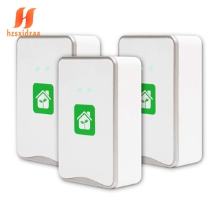 Set 3 máy lọc không khí tạo ion âm phích cắm US