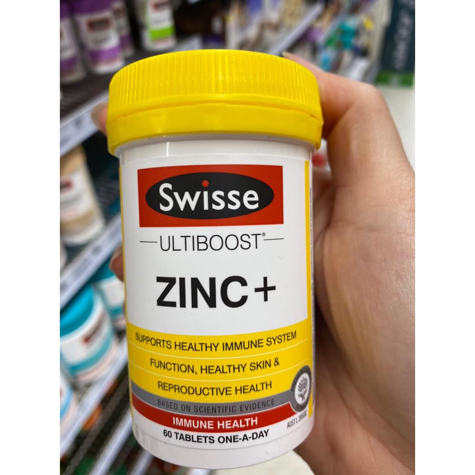 KẼM ZINC SWISSE ÚC 60 viên | BigBuy360 - bigbuy360.vn