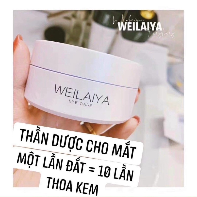 [CHÍNH HÃNG] MẶT NẠ MẮT WEILAIYA - tặng kèm test gội mini phục hồi | BigBuy360 - bigbuy360.vn