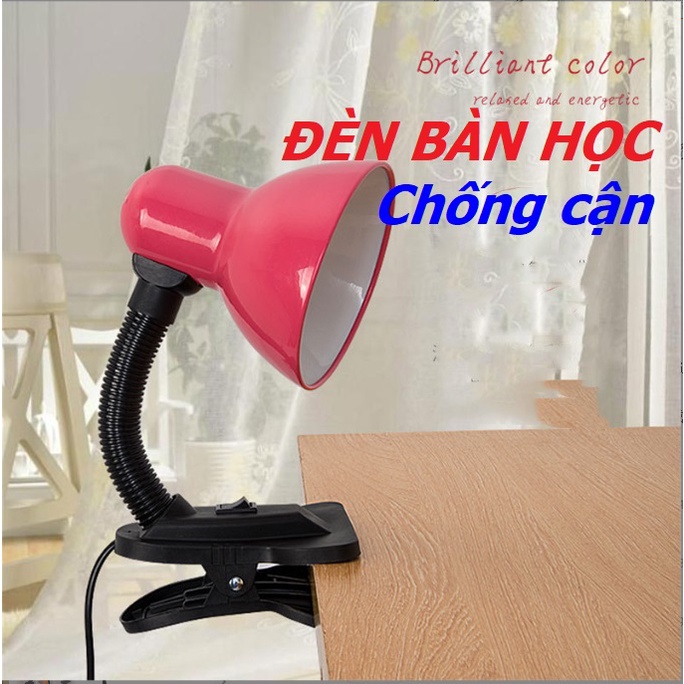ĐÈN KẸP BÀN - Bóng LED CHỐNG CẬN
