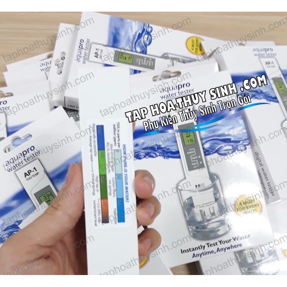 BÚT ĐO TDS AP1 CHÍNH HÀNG HMDigital- MỸ - BH 6 THÁNG