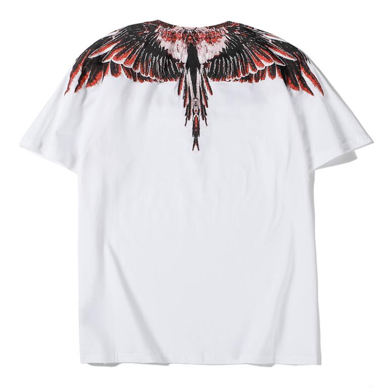 Áo Thun Ngắn Tay Unisex In Hình Cánh Thiên Thần