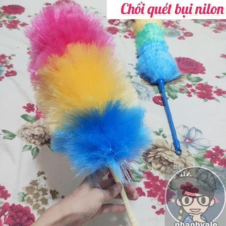 Chổi quét bụi bằng ni lông thay thế chổi lông gà