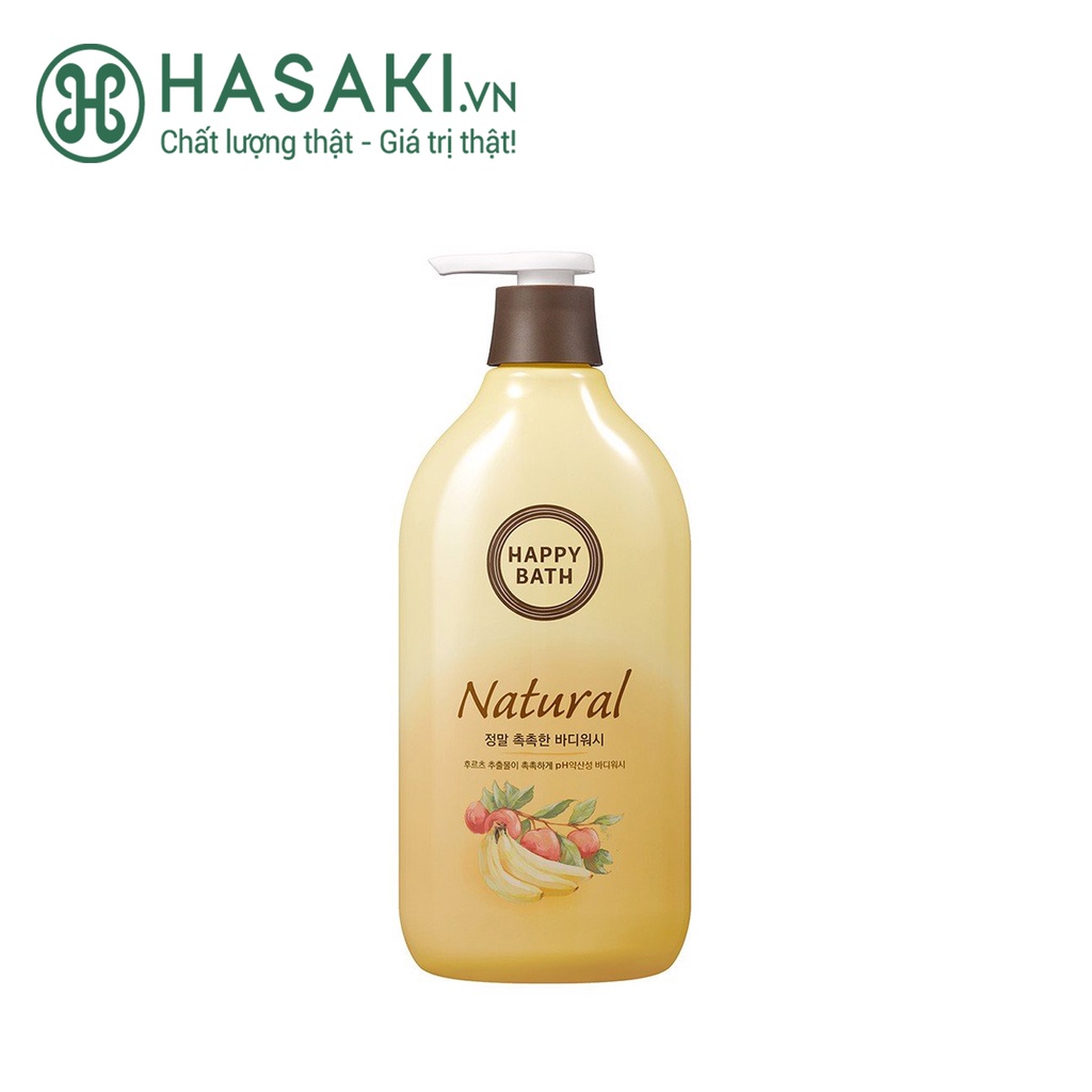 Sữa Tắm Happy Natural Body Wash 900g