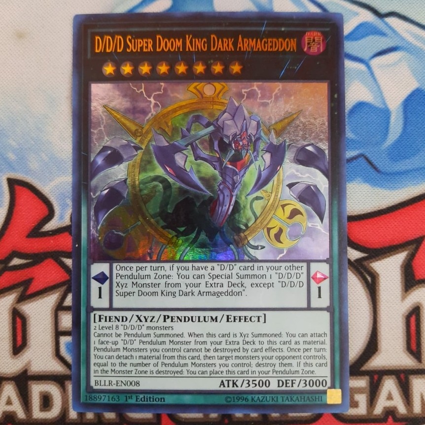 Bài Yugioh - D.D.D Super Doom King Dark Armageddon