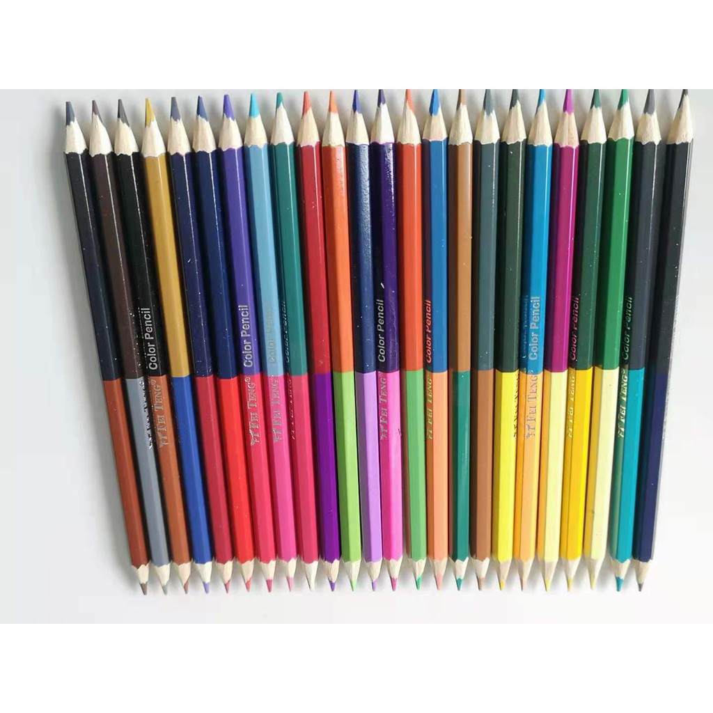 24 cây bút chì màu, Bút tô màu gỗ