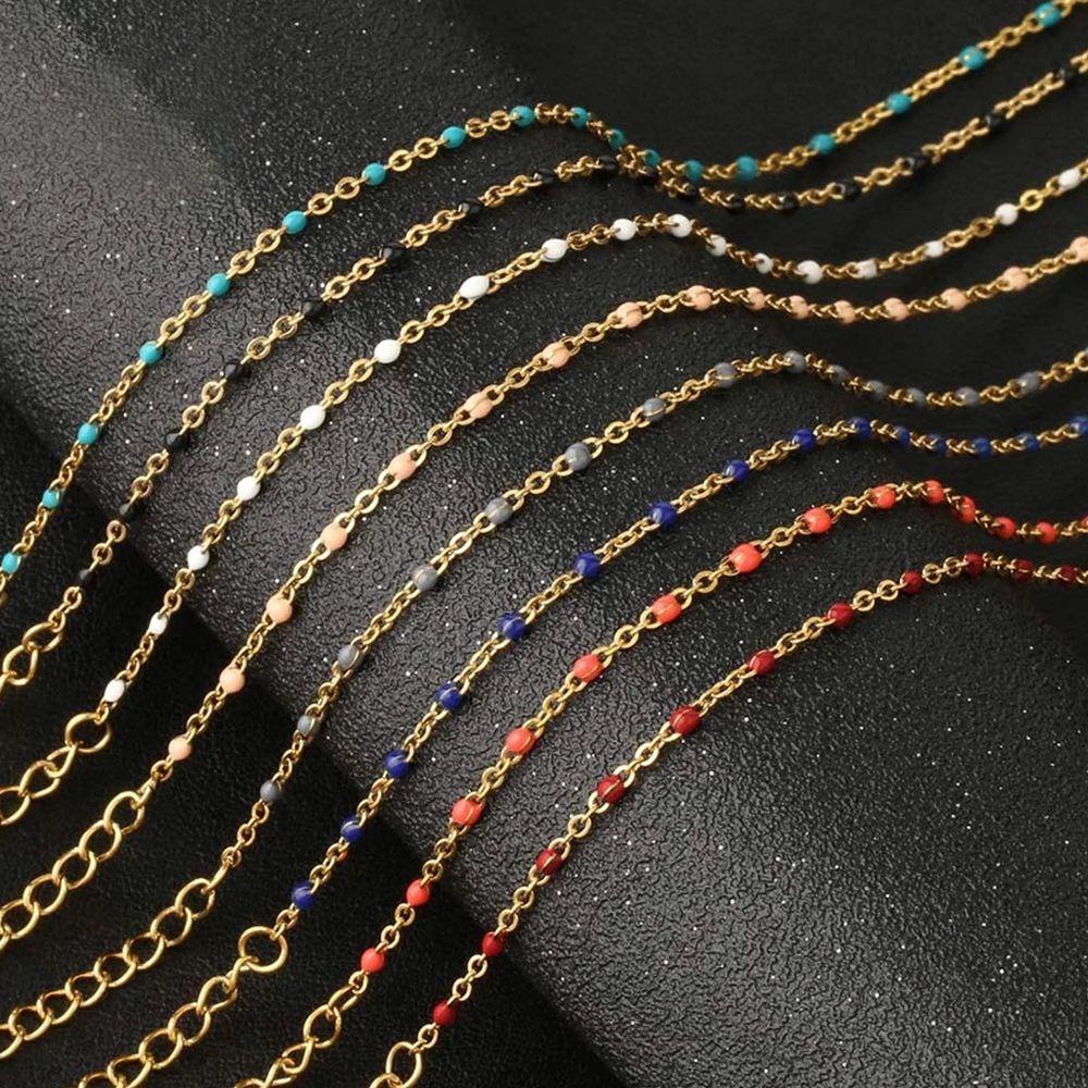 Vòng Tay Chuỗi Hạt Vệ Tinh Đơn Giản Phong Cách Boho MIHAN1
