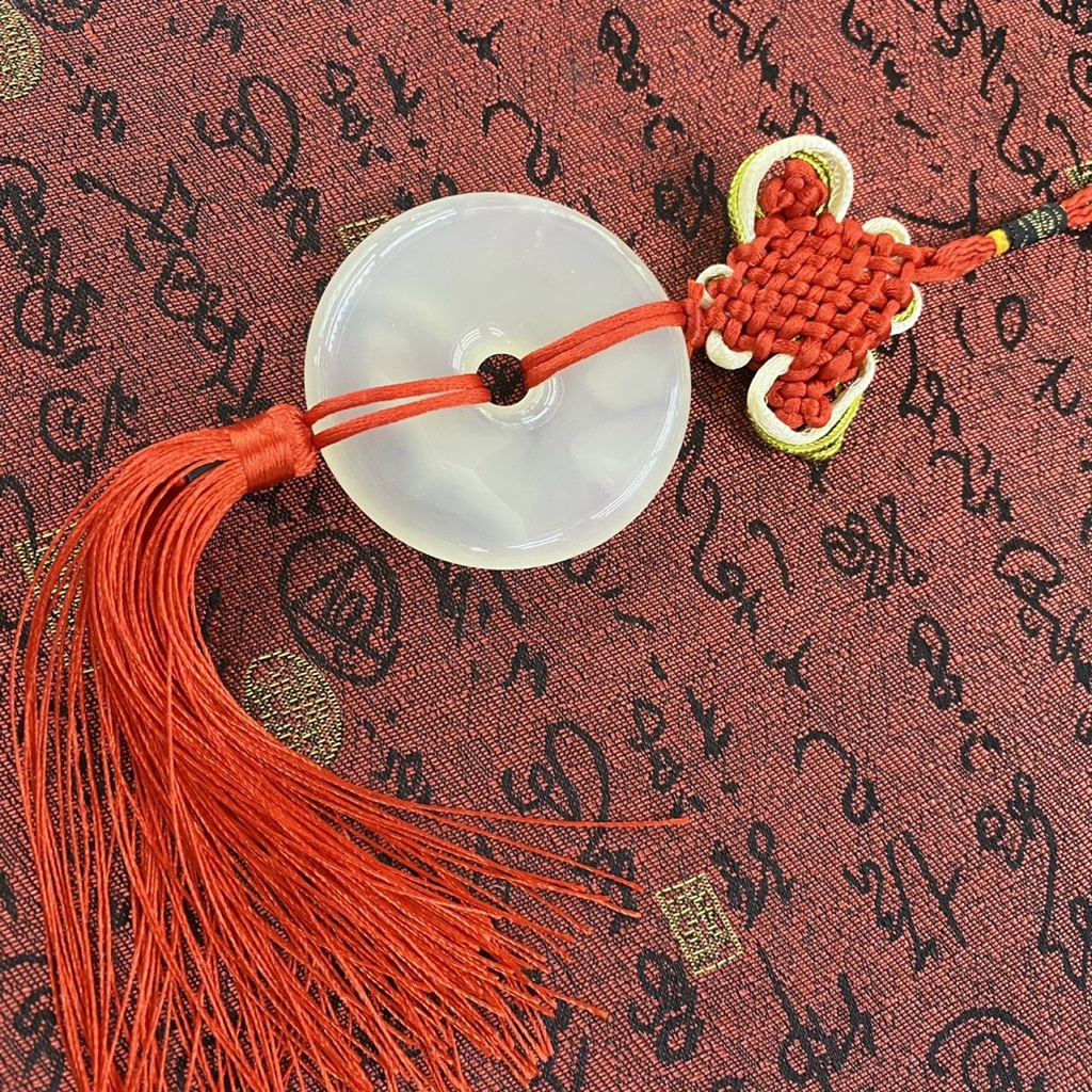 Dây Treo ôTô Đồng Điếu, Dây Trang Trí Xe ô Tô Hình Ngọc Bội, Khánh Treo Xe Ôtô