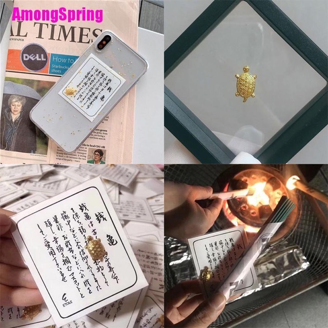 Rùa vàng phong thuỷ bỏ ví điện thoại hút tài lộc may mắn | BigBuy360 - bigbuy360.vn