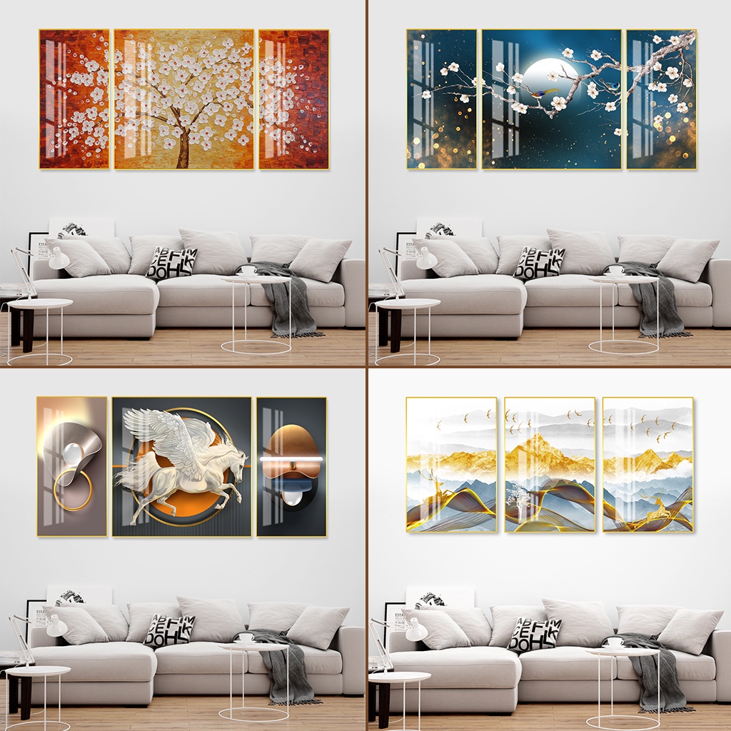 Tranh Tráng Gương Treo Tường Phòng Khách, In UV lên Mica, cao cấp, hiện đại | MOD