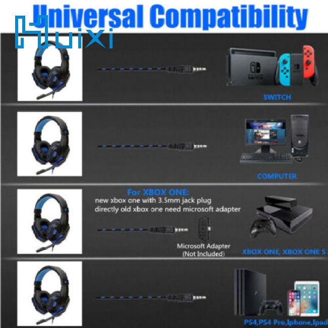 Tai nghe chơi game không dây cho PS4 Xbox One Nintendo Switch iPad PC DR | BigBuy360 - bigbuy360.vn