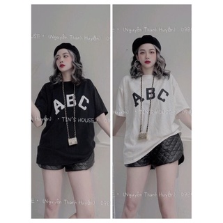 Áo phông túi zip, dáng rộng giấu quần, cotton mát mịn