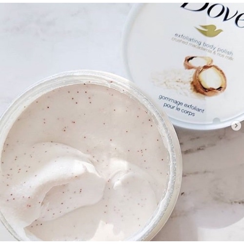 Tẩy da chết Dove Exfoliating Body Polish