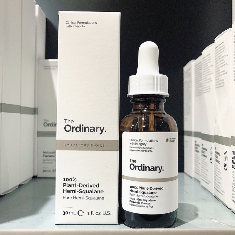 [CANADA- Full Bill] Tinh Dầu Dưỡng Ẩm, Chống Lão Hóa - The Ordinary 100% Plant-Derived Hemi Squalane 30ml