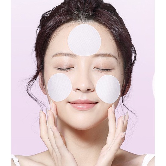 Bông Toner Tinh Chất Cà Tím HUNMUI HM29 làm sạch da, giảm mụn 110ml (2ml x 55 miếng)