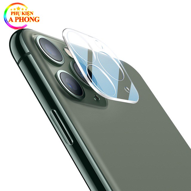 Kính Cường Lực Camera iPhone 11/11Pro/11ProMax/12/12Pro/ 12ProMax/ 13 / 13 Pro Max - Miếng dán bảo vệ Camera IP