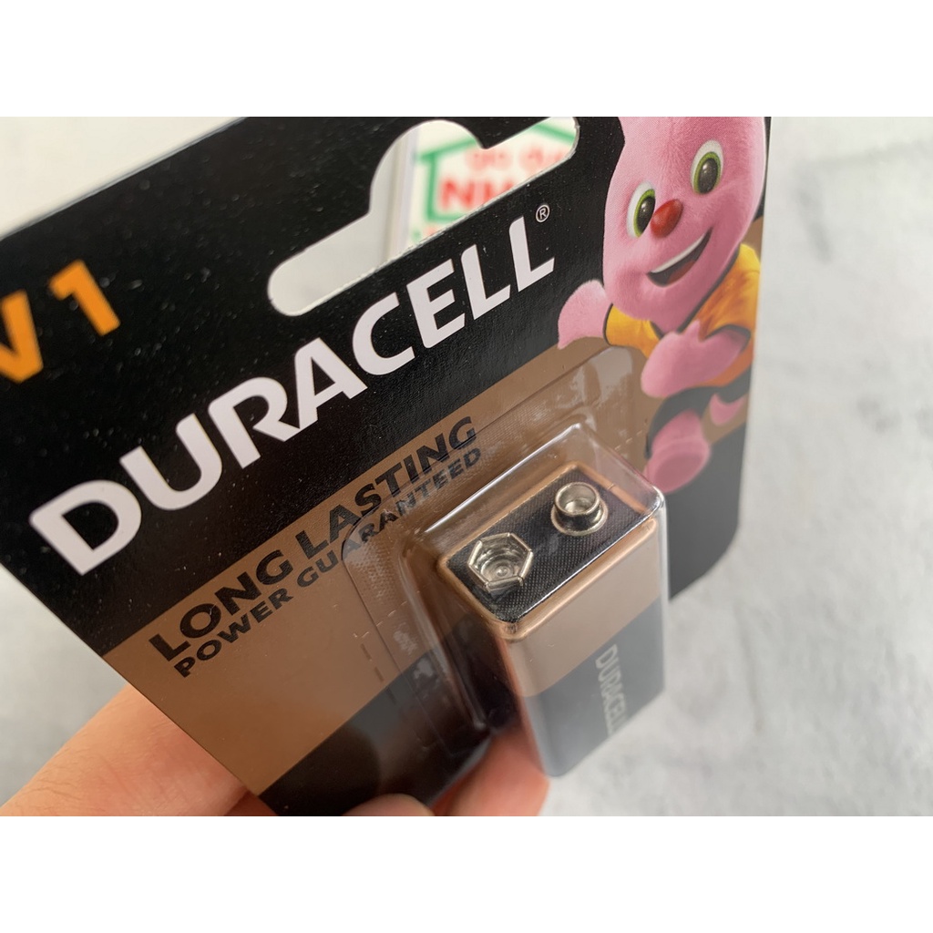 Pin 9V, Pin vuông Duracell Alkaline ( vỉ 1 viên) - Tuấn Yến