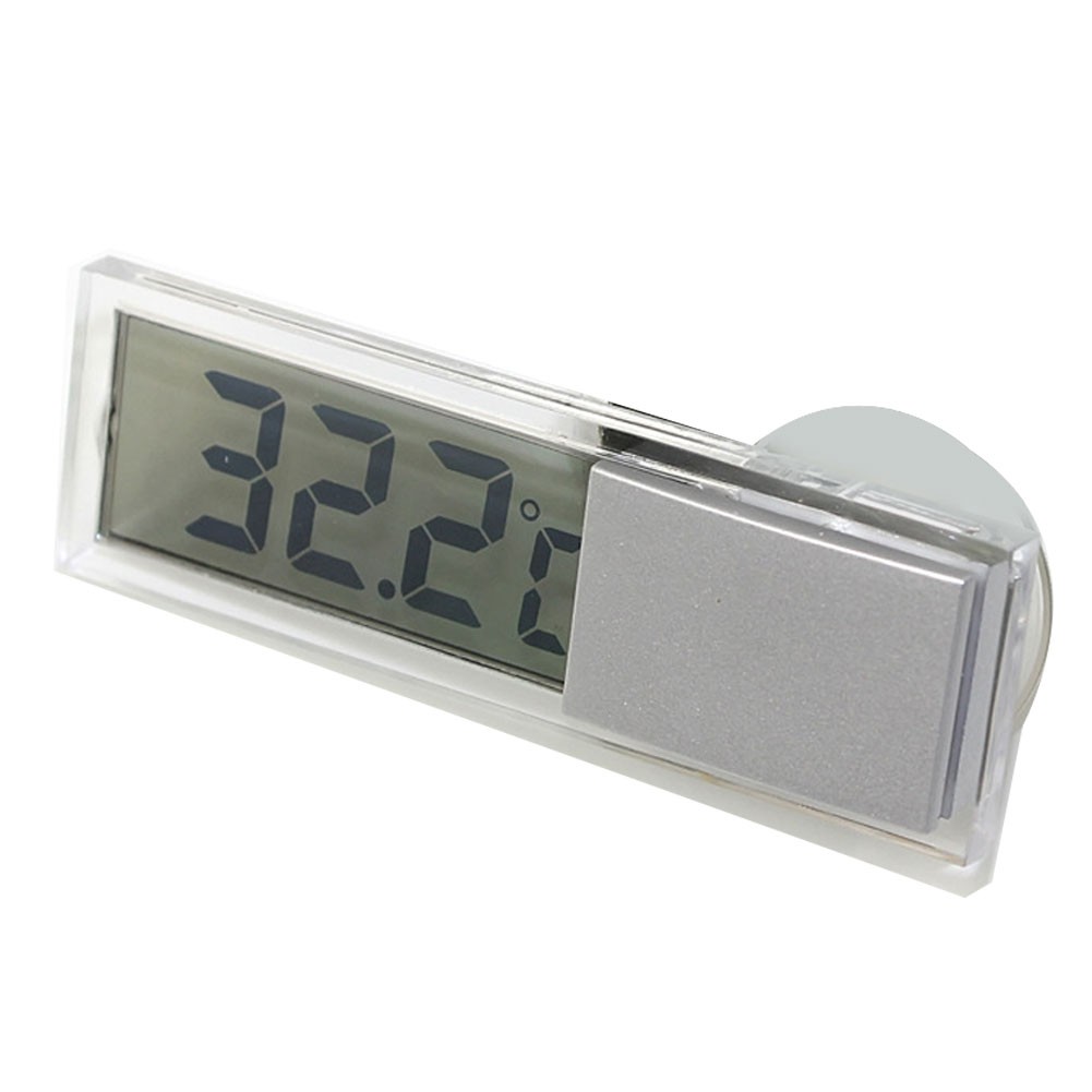 Nhiệt kế điện tử màn hình LCD có giác hút cho xe hơi