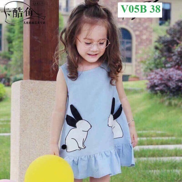 Váy thỏ cho bé gái