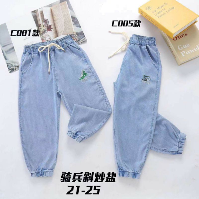 Quần jean giấy bé gái 6-14y