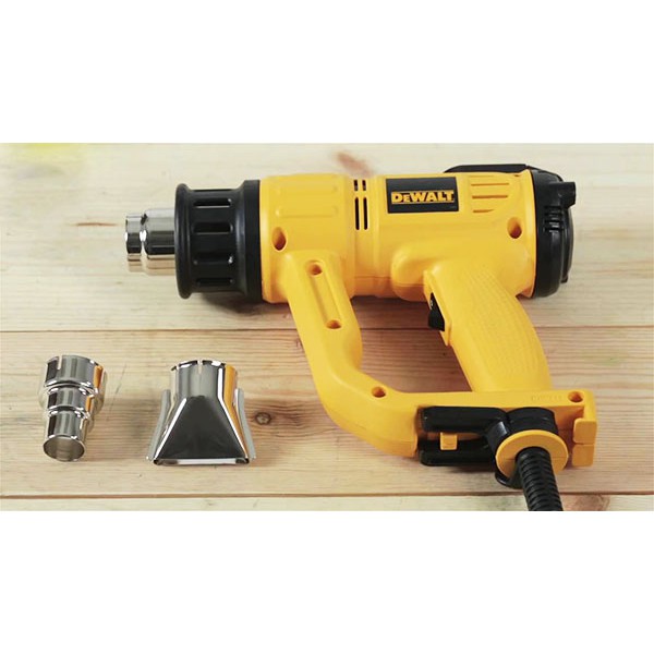 CHÍNH HÃNG - Máy thổi hơi nóng 600°C công suất 2000W Dewalt D26414 có màn hình Led
