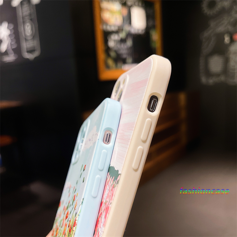 Ốp điện thoại TPU in hoa oải hương cho Xiaomi Redmi Note 9 8 10 10s 9 Pro Max 9s Xiaomi Redmi Poco X3 Note X3 Pro