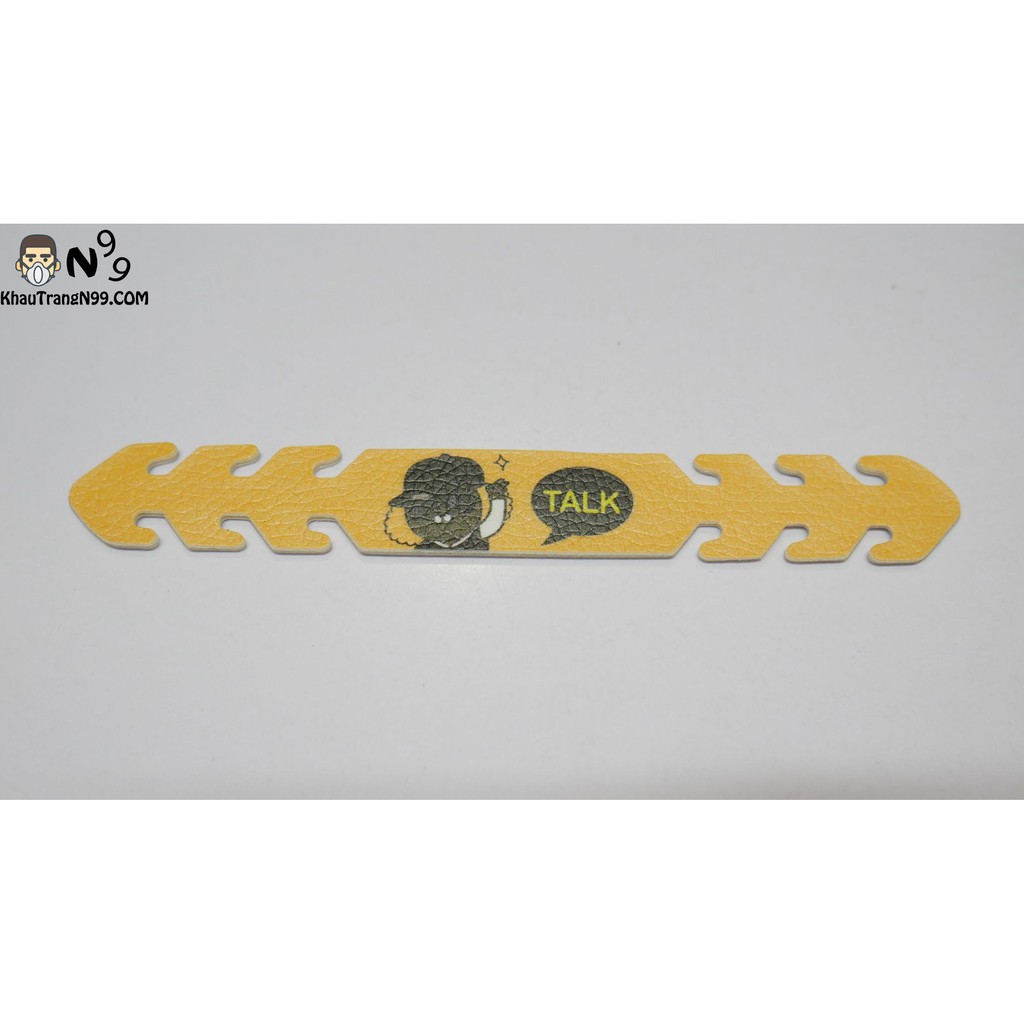 Đai đeo khẩu trang nhiều họa tiết chất liệu giả da cho người lớn trẻ em