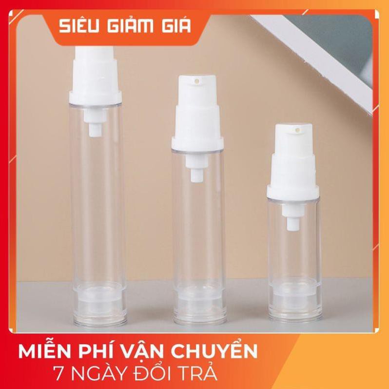 Chai Chiết Mĩ Phẩm ❤ SIÊU RẺ ❤ Chai chiết mỹ phẩm xịt giọt hút chân không 5ml,10ml,15ml chiết mỹ phẩm , phụ kiện du lịch