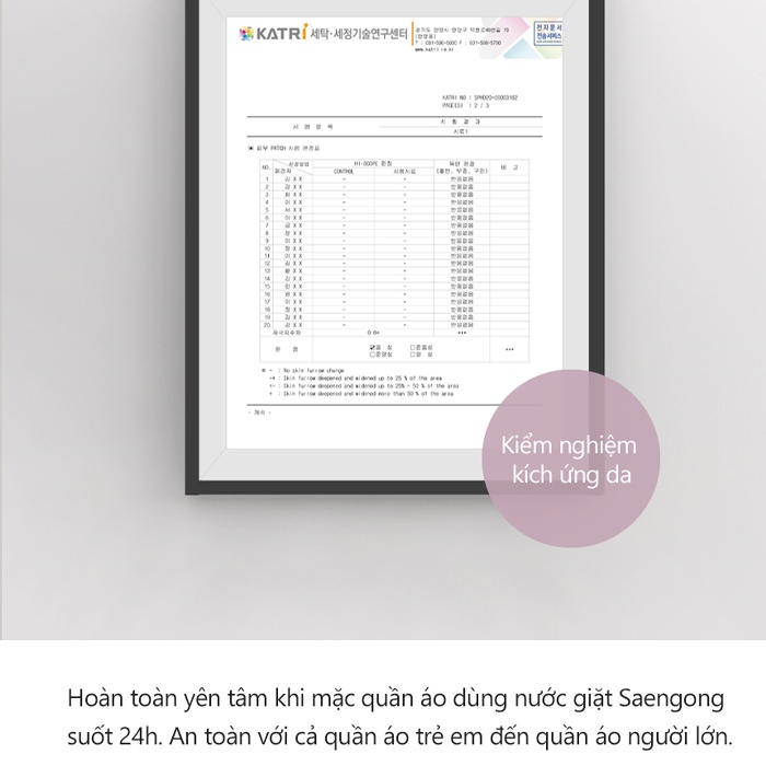 Nước Giặt Quần Áo Gốc Thực Vật Hương Lily Saengong Can 1.5L - K2V Shop