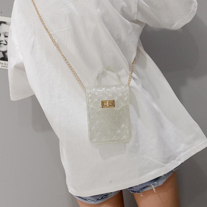 Túi xách nhựa sắc màu chào hè rực rỡ TX00239 - VL