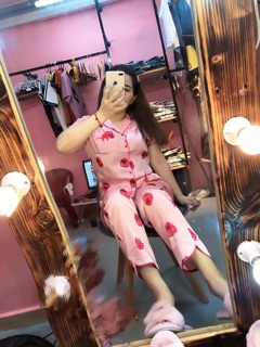 🌸🌸ĐỒ BỘ LỤA SATIN QUẦN DÀI🌸🌸