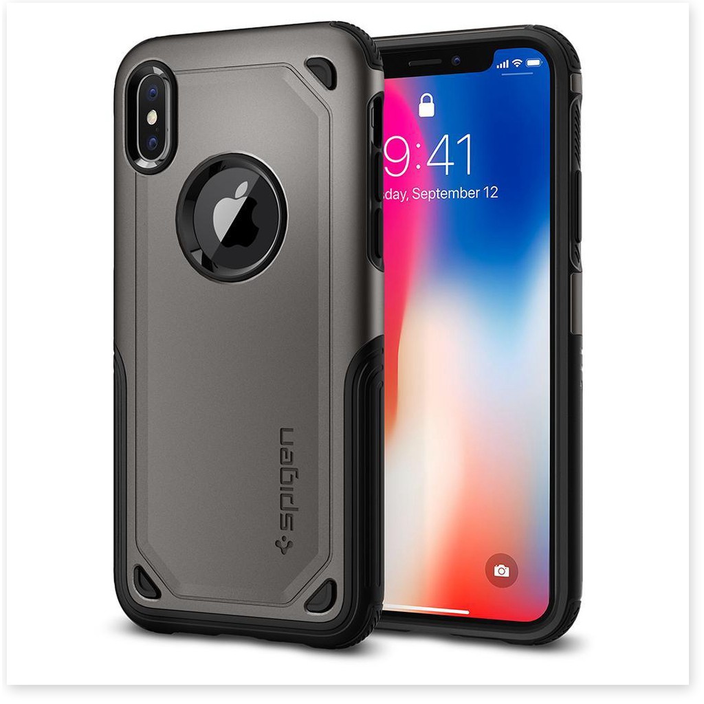 Ốp Iphone X-XS Spigen Hybrid Armor