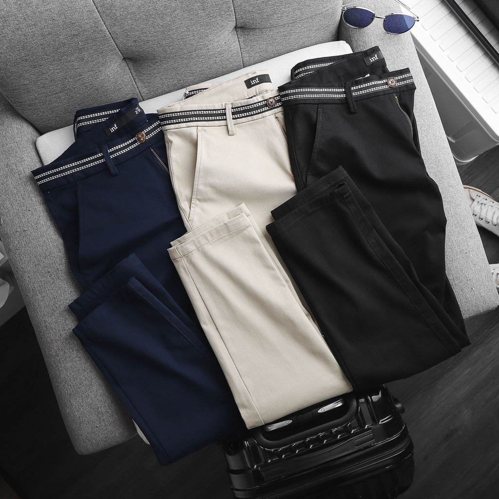 Quần Kaki Nam INF Spec. Waist 3M , Chất Vải Kaki Dày Dặn Cao Cấp, QK001543, SOMEHOW