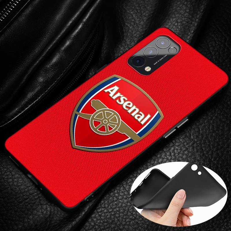 Ốp Điện Thoại Dẻo Họa Tiết logo Đội Bóng arsenal Cho realme c2 c3 c11 c12 c15 c17 c20 c21 5 5i 5s 8 8 pro Xtor103 Mới