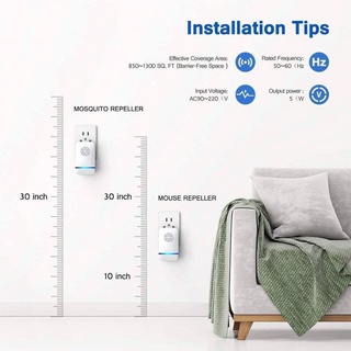 MÁY ĐUỔI MUỖI CẤM ĐIỆN ULTRASONIC