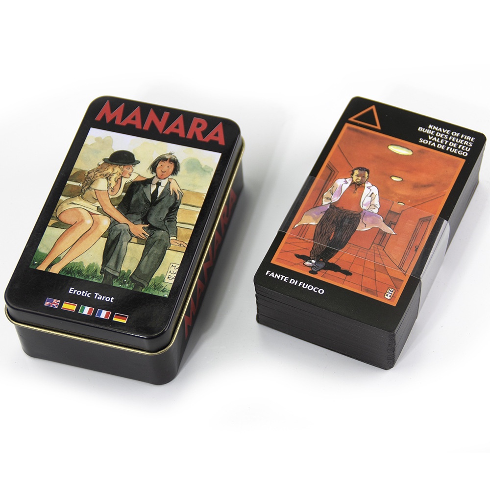 Bộ Manara Erotic Tarot Hộp Sắt